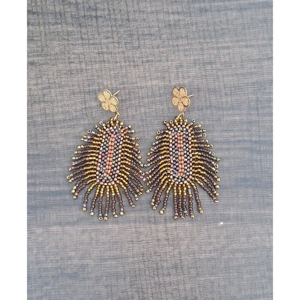 Seed Bead Earrings